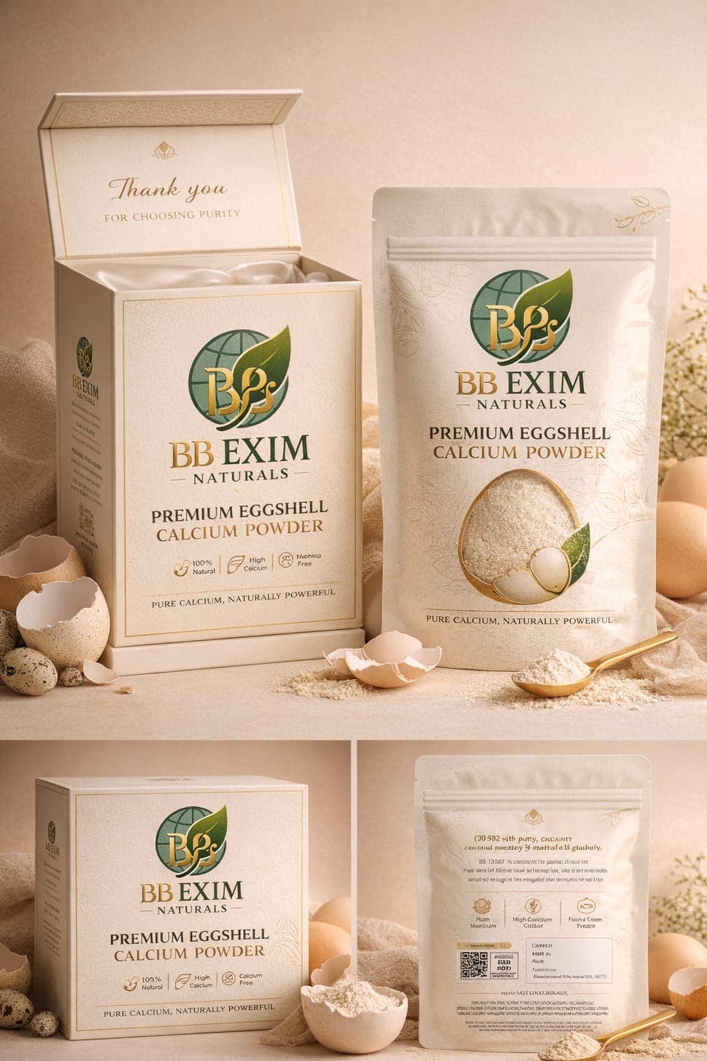 Eggshell Calcium Powder